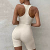 Ribbed Cycle Jumpsuit